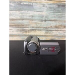JVC Everio GZ-MG21U Camcorder 20GB Silver Good 32x Optical Zoom HDD SD Slot